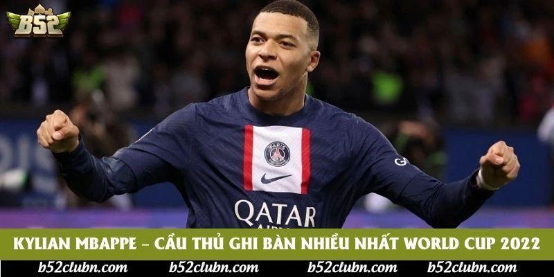 Kylian Mbappe – Cầu thủ ghi bàn nhiều nhất World Cup 2022